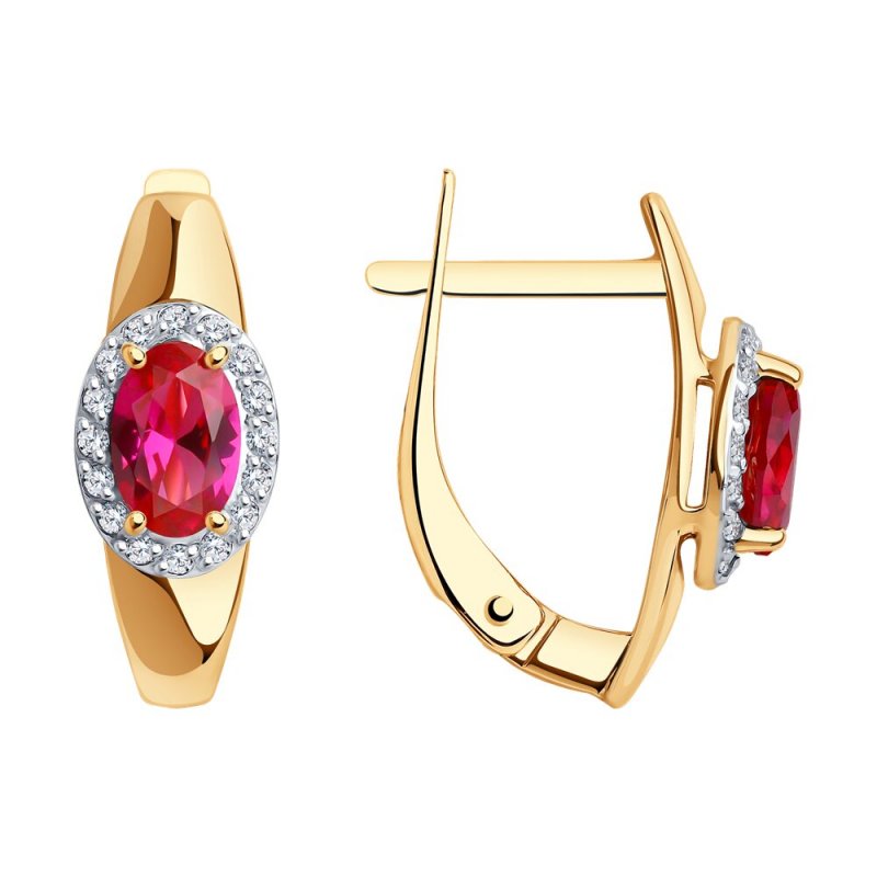 728355 Серьги 585