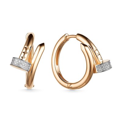 с4925 Серьги 585