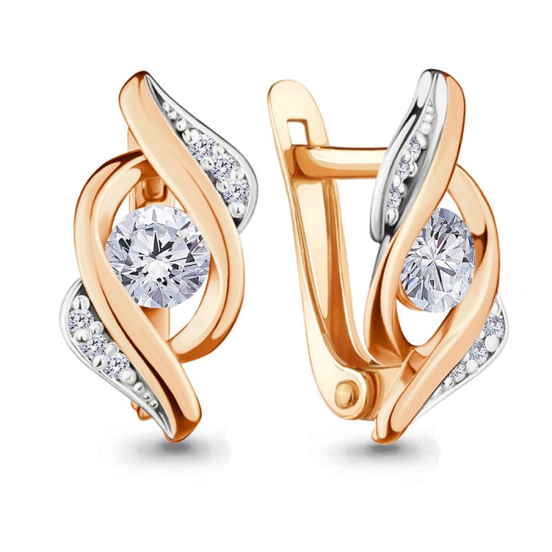 Серьги из золота 585 пробы