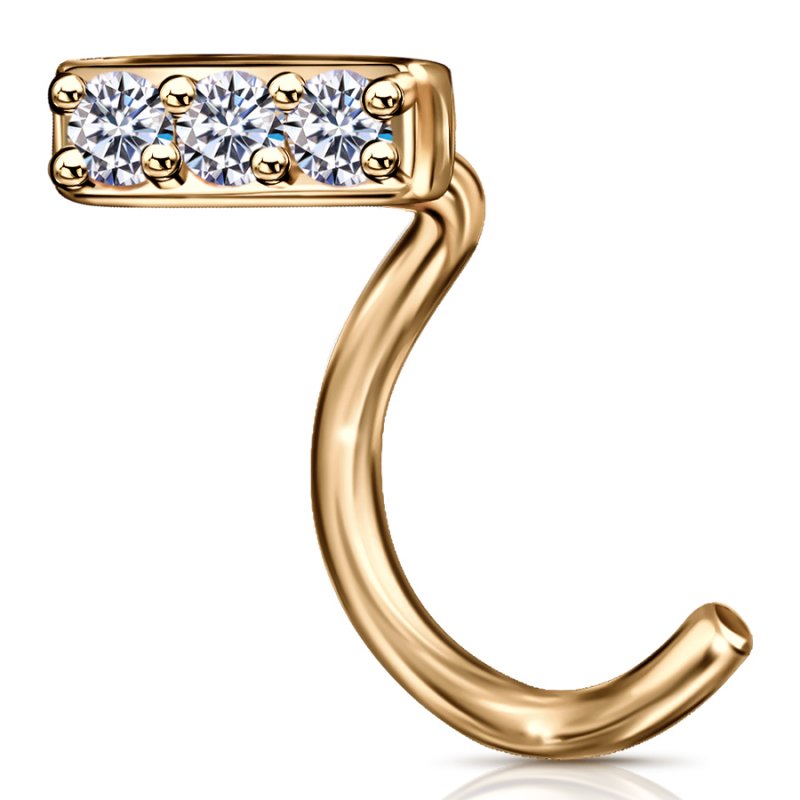 Пр130-3267 Пирсинг в нос 585