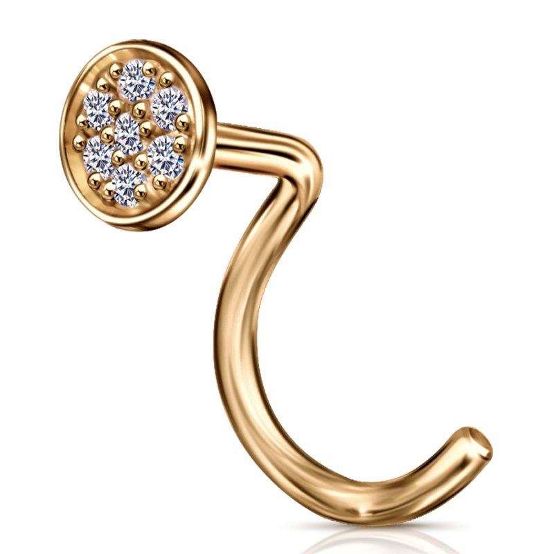 Пр130-3268 Пирсинг в нос 585