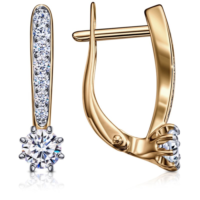 С132-3460 Серьги 585