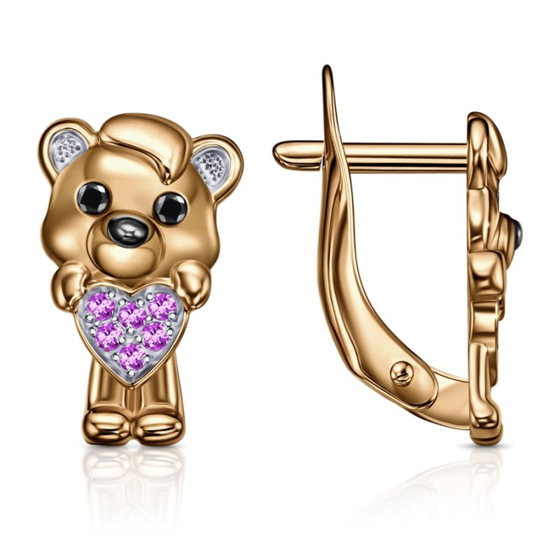 С165-3617М2 Серьги 585