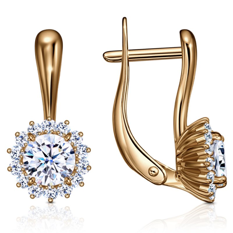 С130-4114 Серьги 585