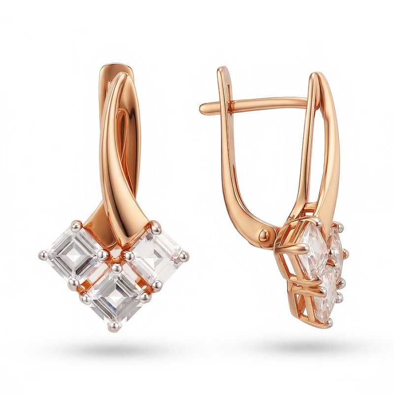 Серьги из золота 585 пробы