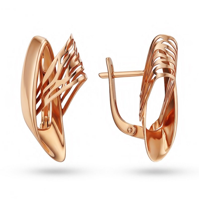 Серьги из золота 585 пробы