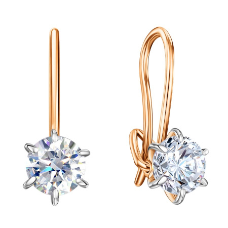 СргЛ48/бцФ/з585 Серьги 585