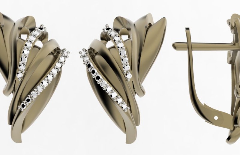 038562-1102 Серьги 585