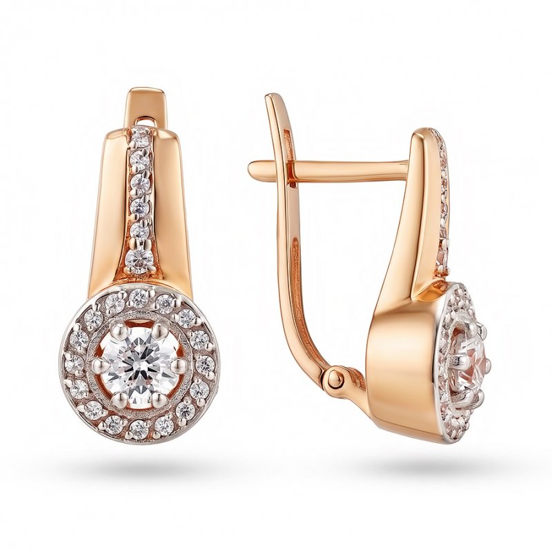 Серьги из золота 585 пробы