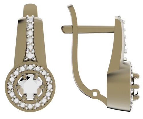 903382-1102 Серьги 585