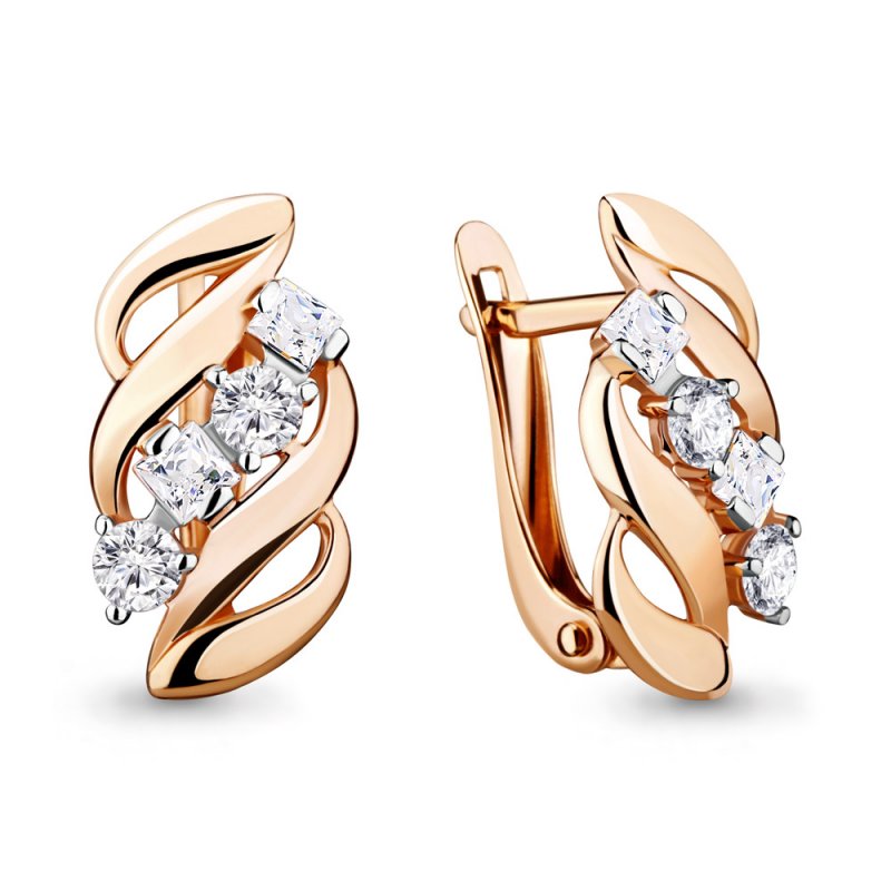 Серьги из золота 585 пробы