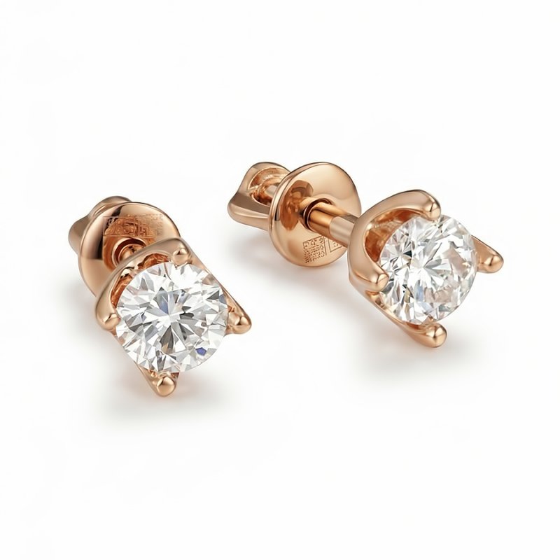 Серьги золотые 585 пробы