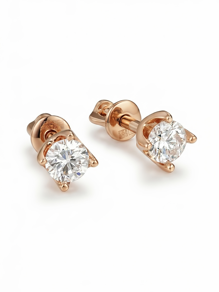 Серьги золотые 585 пробы