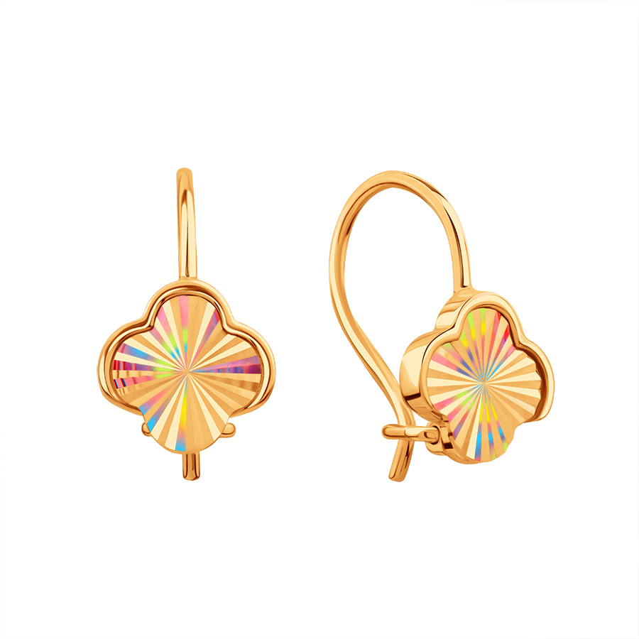 Серьги из золота 585 пробы