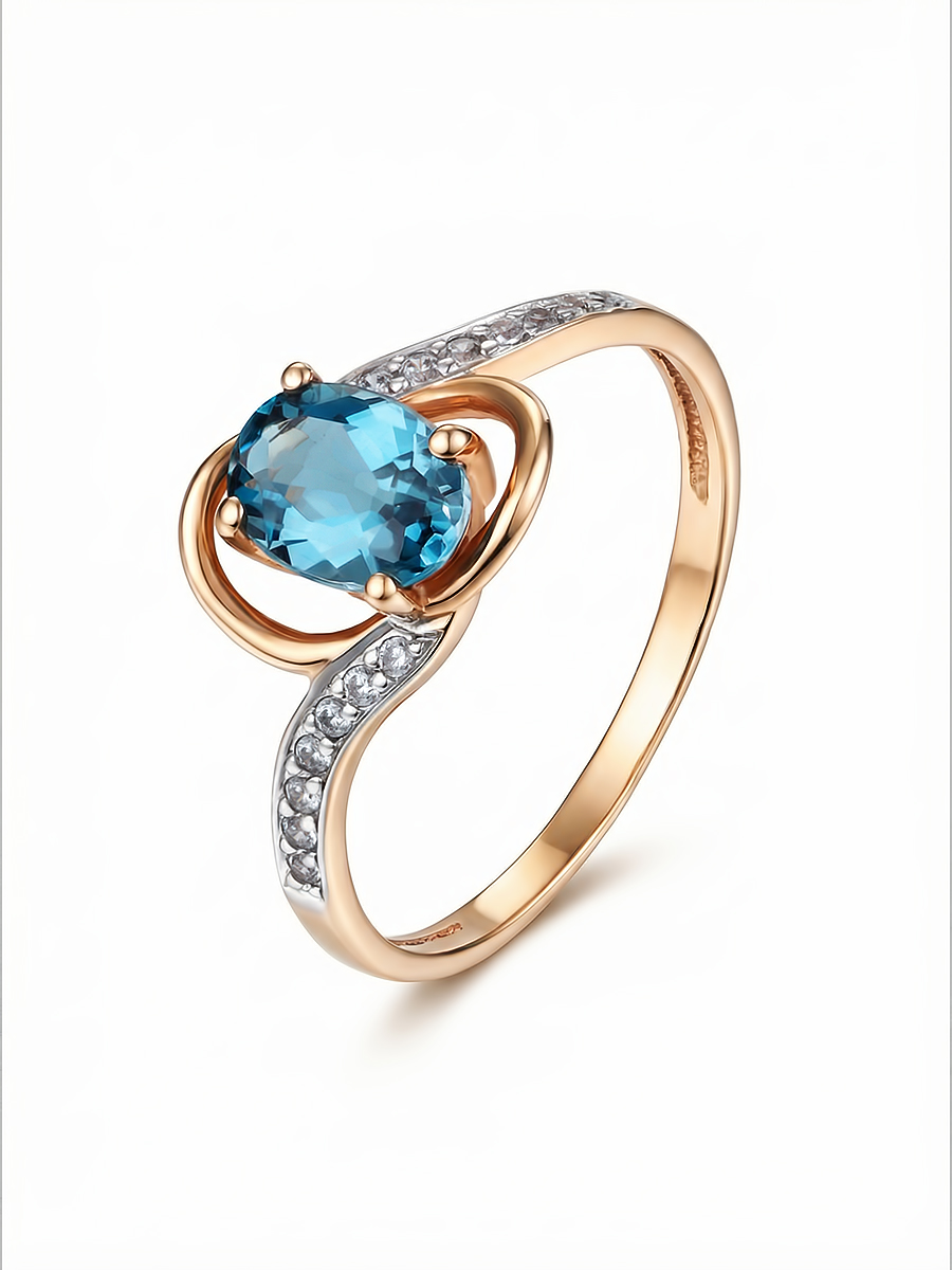 Золотое кольцо 585 пробы