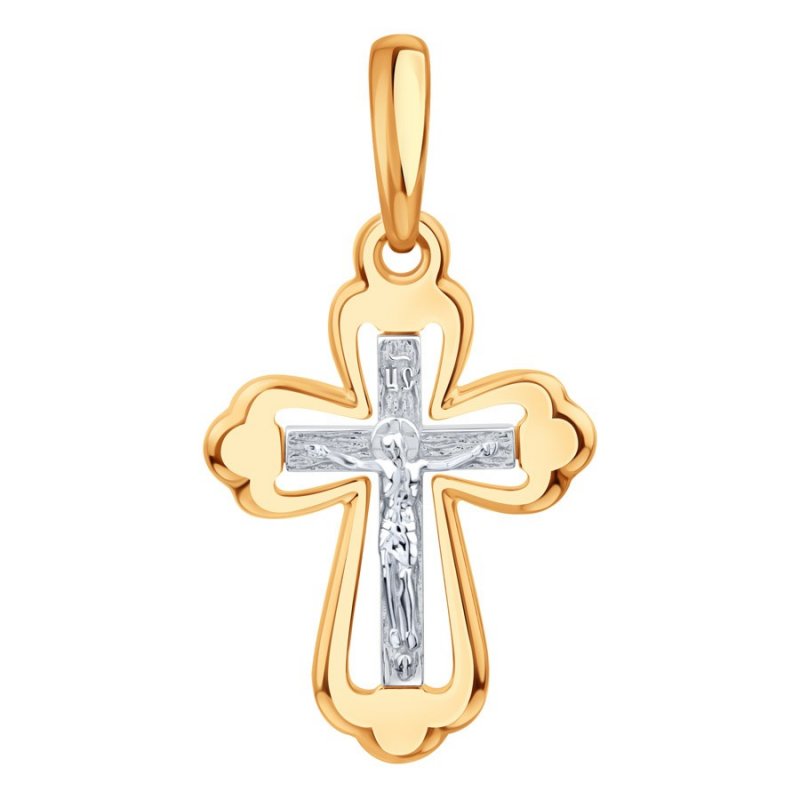 Крест из золота 585 пробы