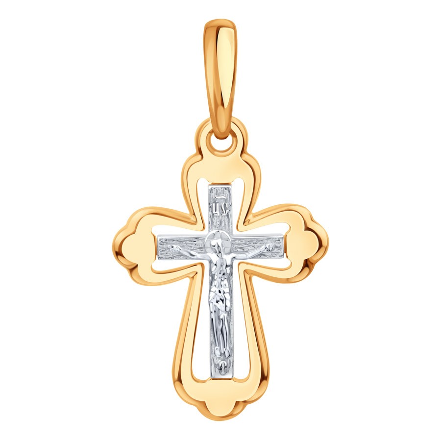 Крест из золота 585 пробы