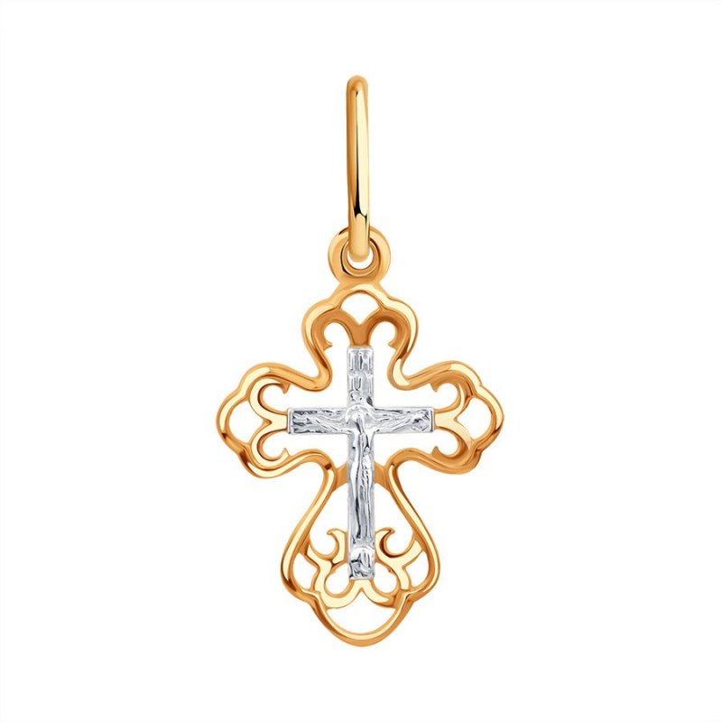 Крест из золота 585 пробы