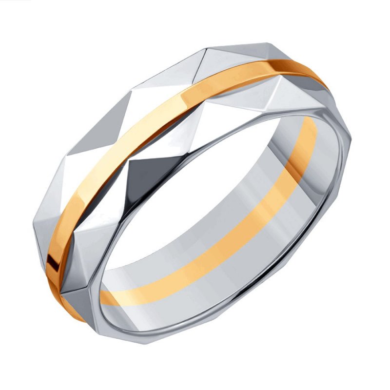 Кольцо обручальное из золота 585 пробы