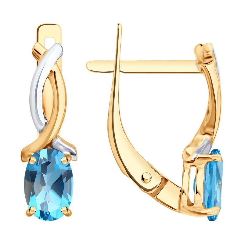 729281 Серьги 585