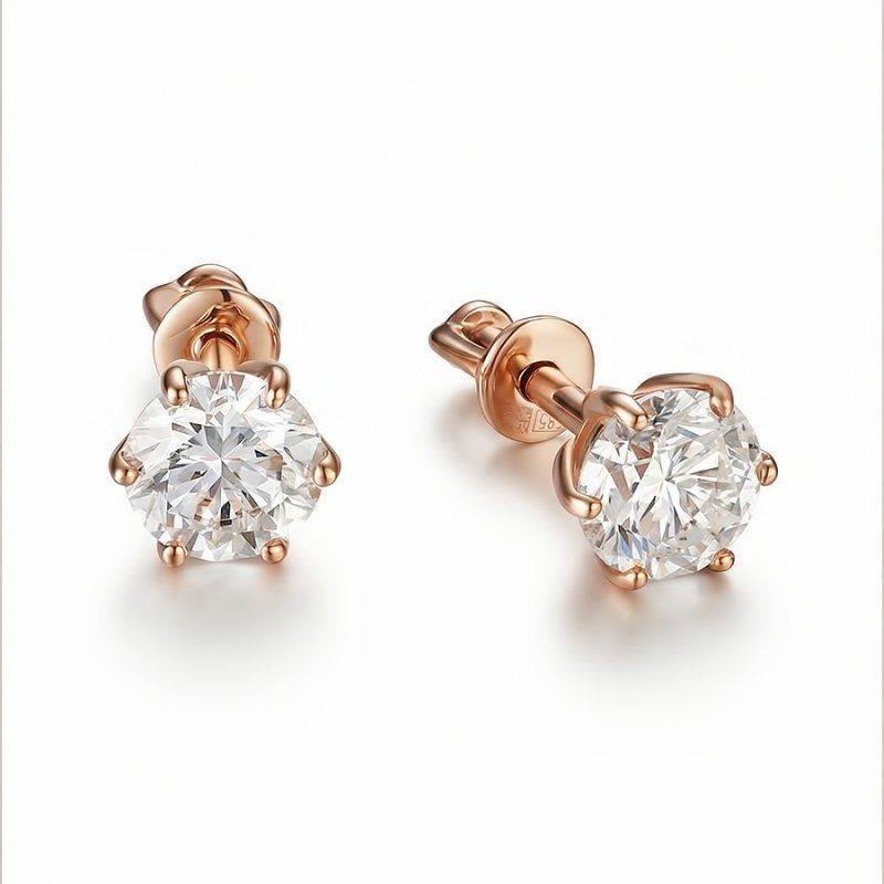 серьги из золота 585 пробы