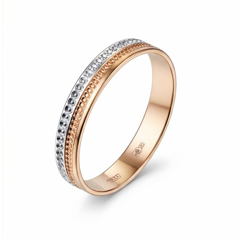 Золотое кольцо обручальное 585 пробы