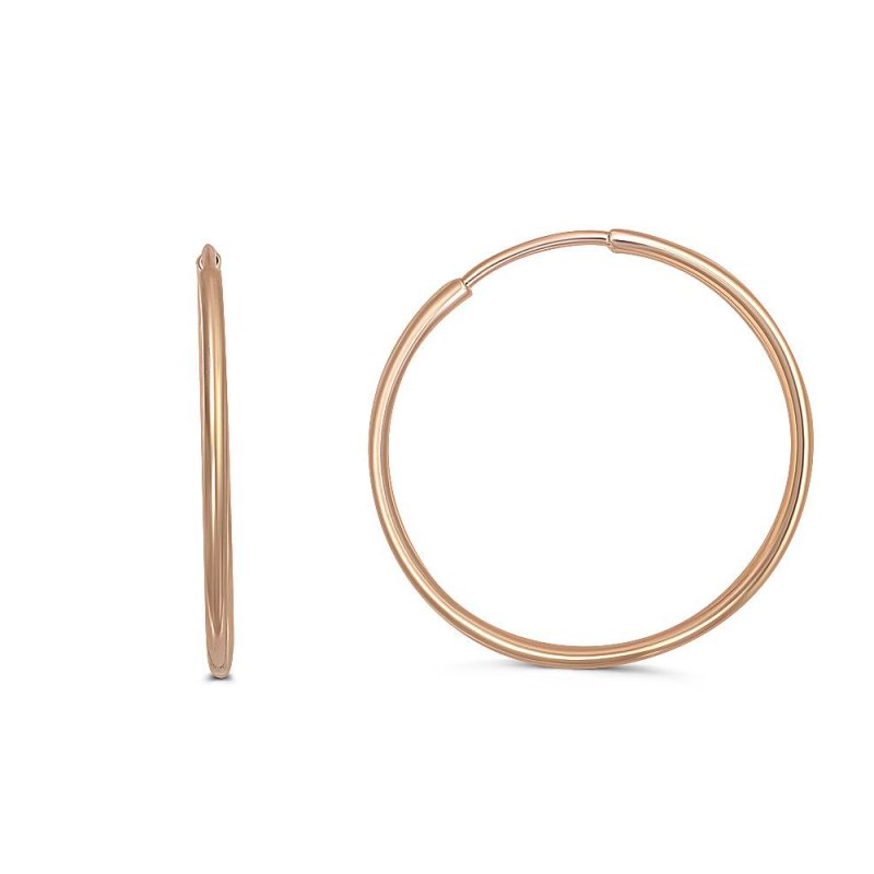 Серьги из золота 585 пробы конго