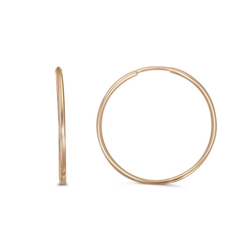 Серьги из золота 585 пробы конго