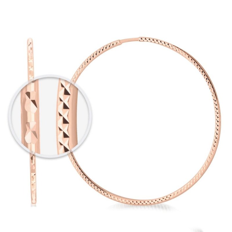 Серьги из золота 585 пробы конго