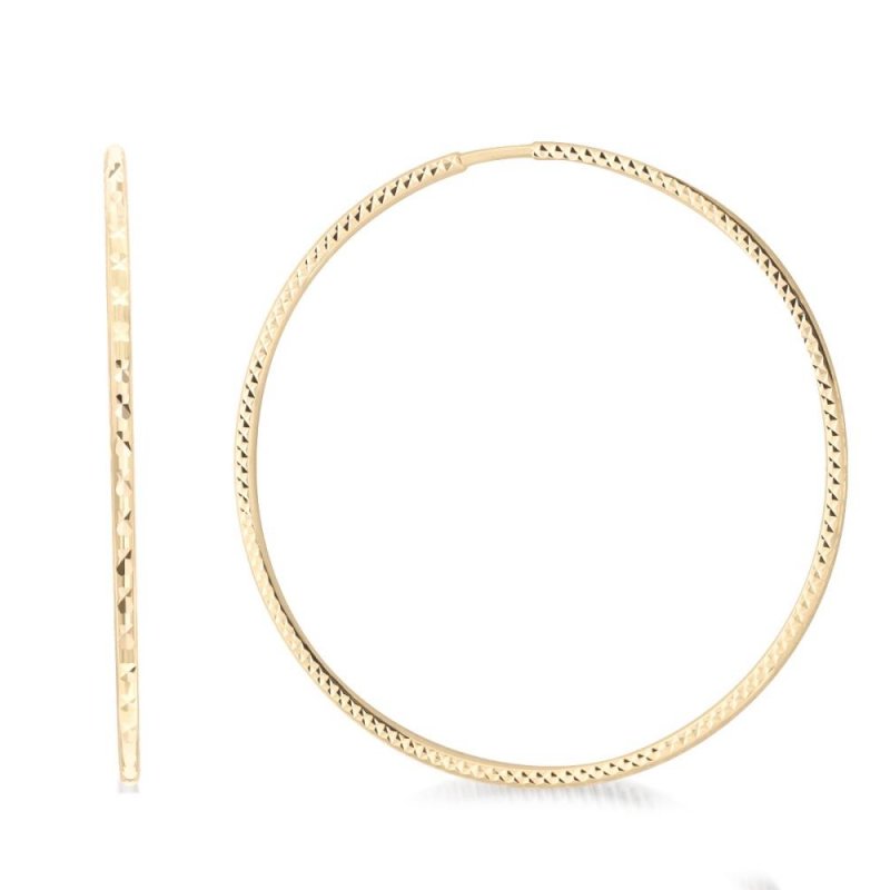 Серьги из золота 585 пробы конго