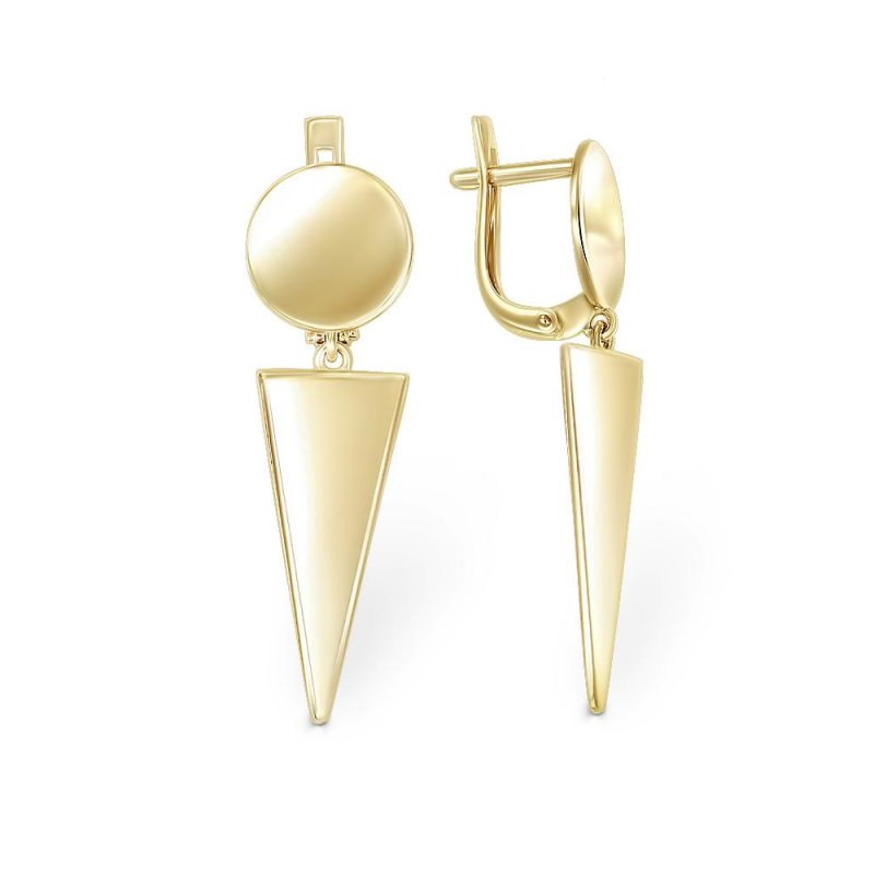 Серьги из золота 585 пробы