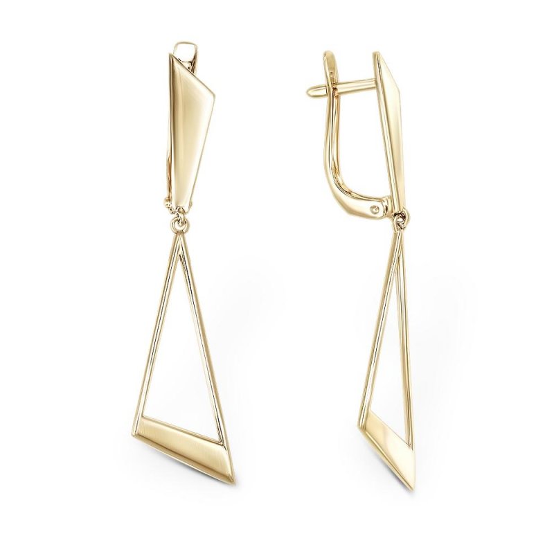Серьги из золота 585 пробы