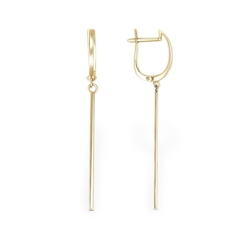 Серьги из золота 585 пробы