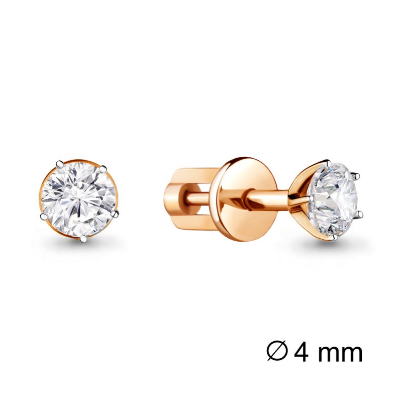 Серьги из золота 585 пробы