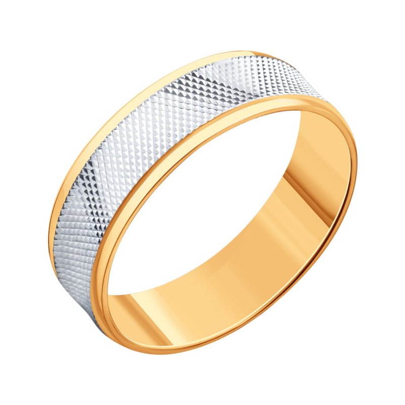 Кольцо обручальное из золота 585 пробы