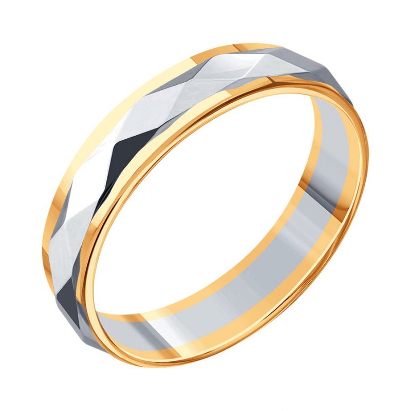 Кольцо обручальное из золота 585 пробы