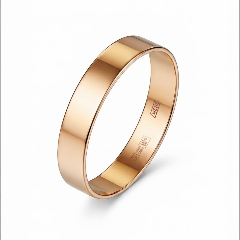 Золотое кольцо обручальное 585 пробы