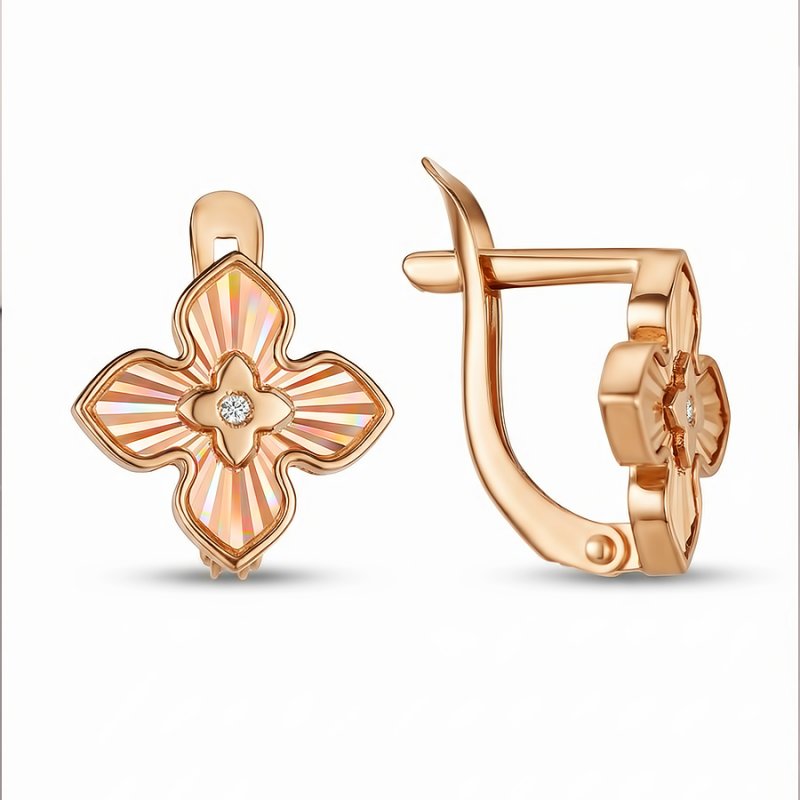 Серьги из золота 585 пробы