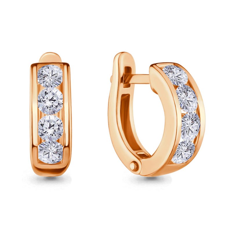 Серьги из золота 585 пробы