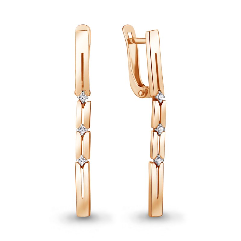 Серьги из золота 585 пробы