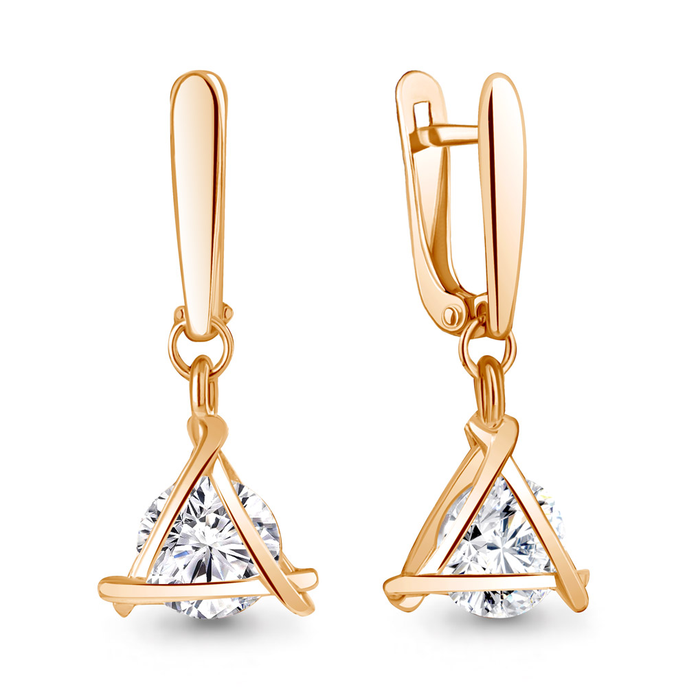 Серьги из золота 585 пробы