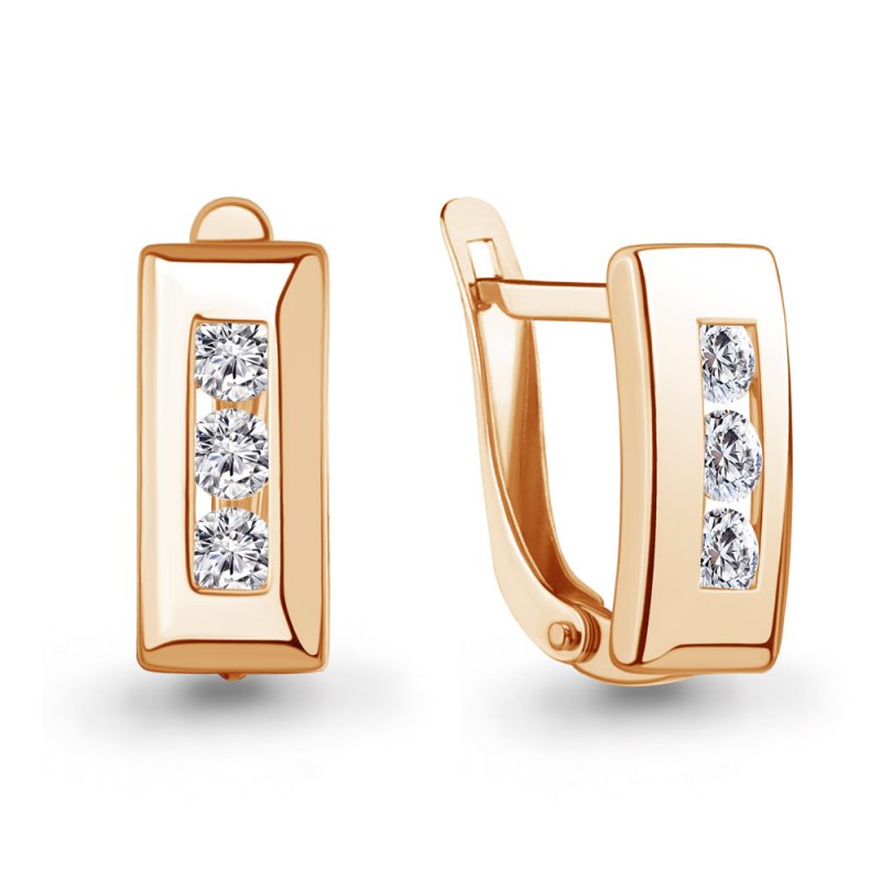 Серьги из золота 585 пробы