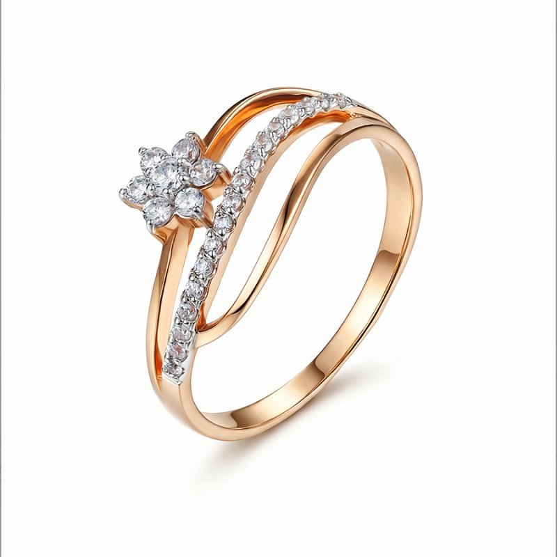 Золотое кольцо 585 пробы