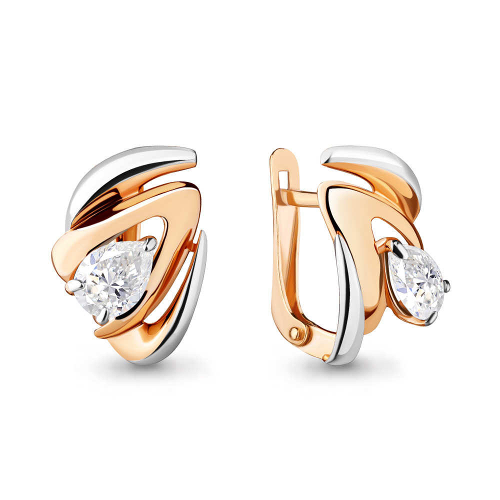 Серьги из золота 585 пробы