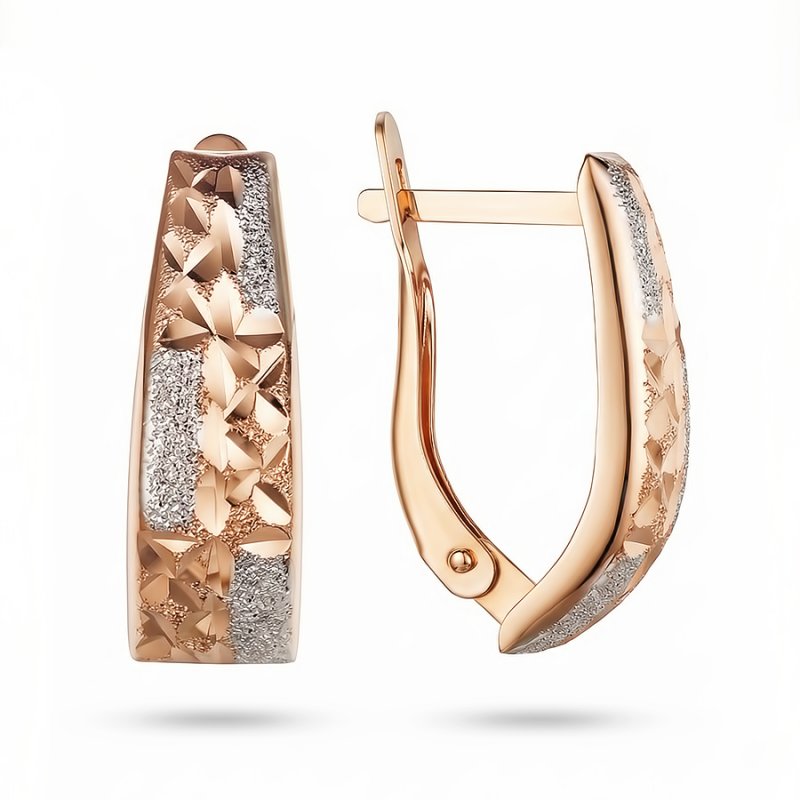 Серьги из золота 585 пробы