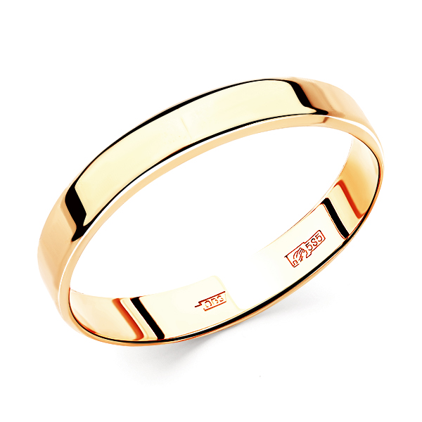 Кольцо обручальное 585 пробы