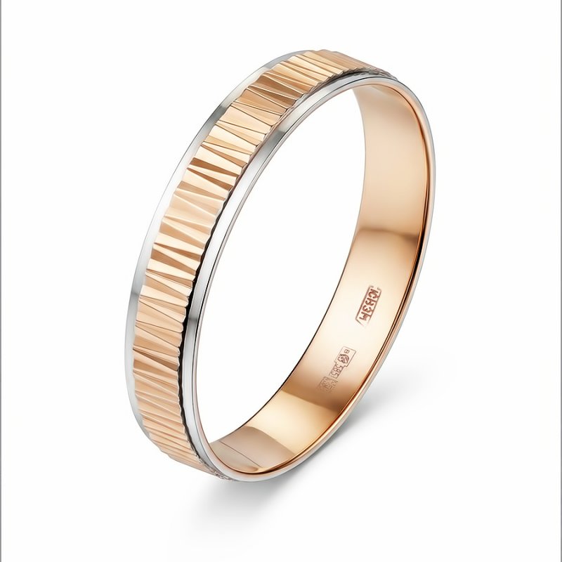 Золотое кольцо обручальное 585 пробы