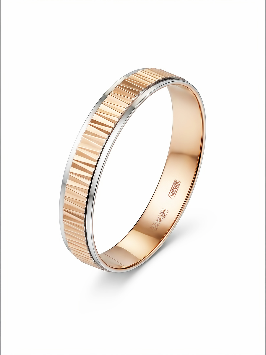 Золотое кольцо обручальное 585 пробы