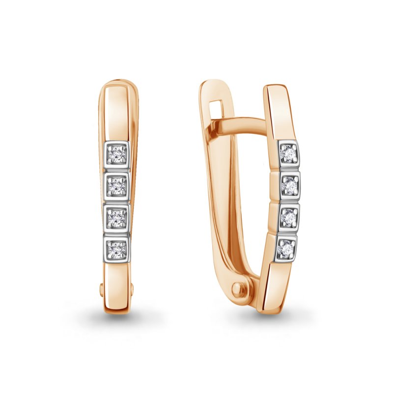 Серьги из золота 585 пробы