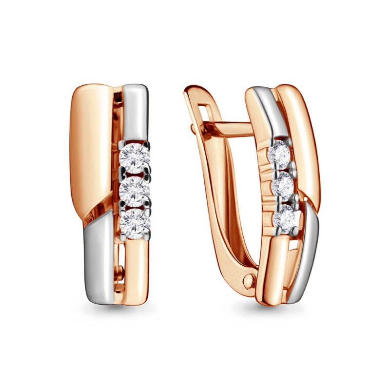 Серьги из золота 585 пробы